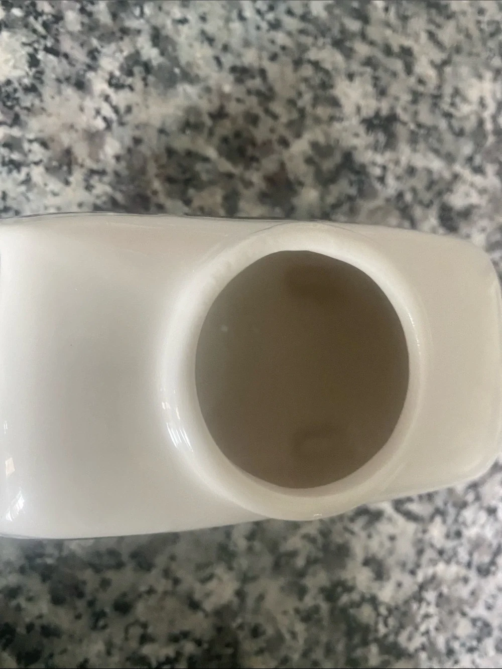 Ceramic Floral Camper Vase Accent